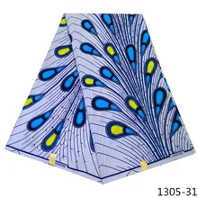 Ankara African 100% Cotton Wax Prints Fabric tissu Wax High Quality 6 yards African Jaca Wax Fabric for Party Dress 1305-11 Ankara African 100% Cotton Wax Prints Fabric tissu Wax High Quality 6 yards African Jaca Wax Fabric for Party Dress 1305-11