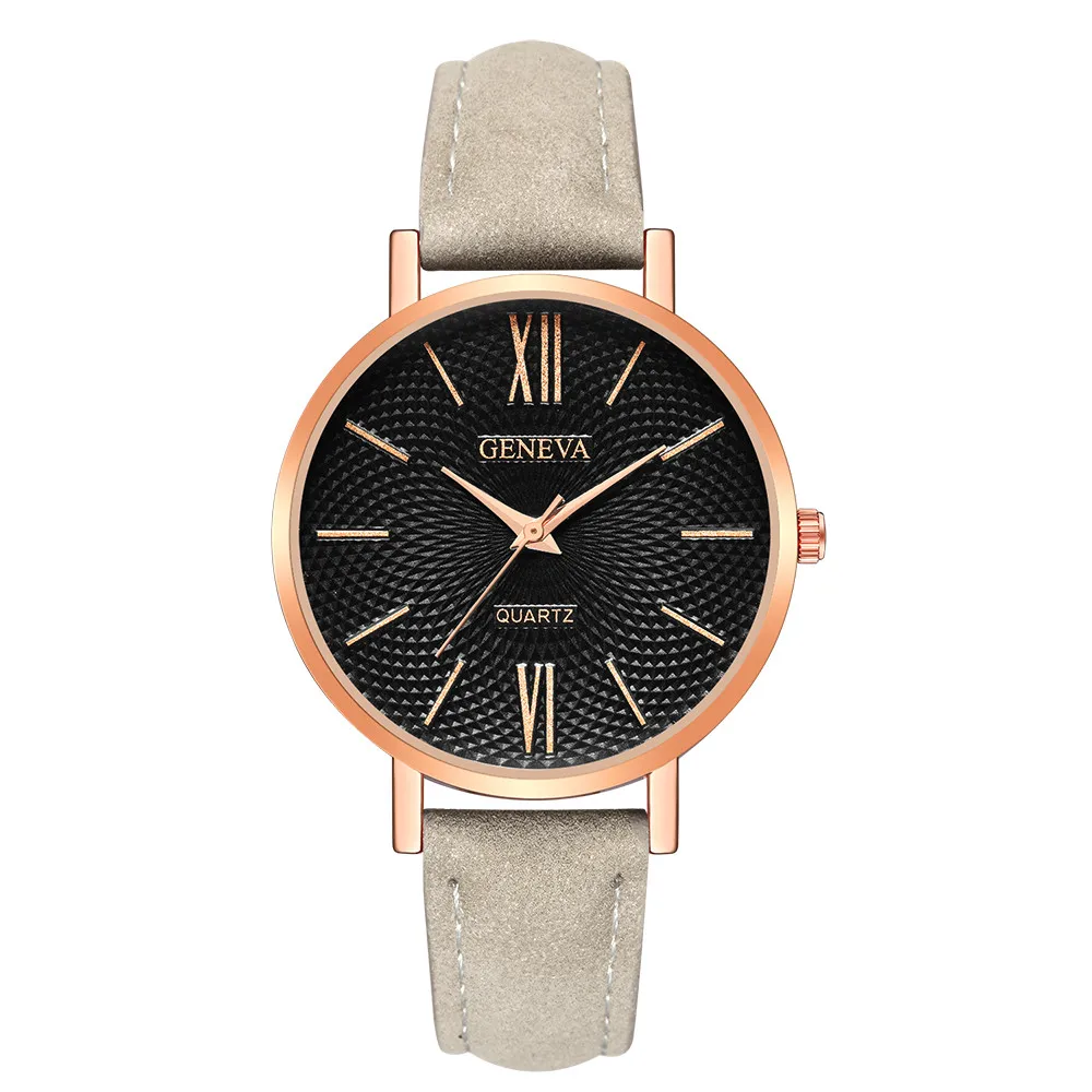 Geneva Fashion Leather Military Casual Analog Quartz Wrist Watch Business Watches Geneva Fashion Leather Military Casual Analog Quartz Wrist Watch Business Watches