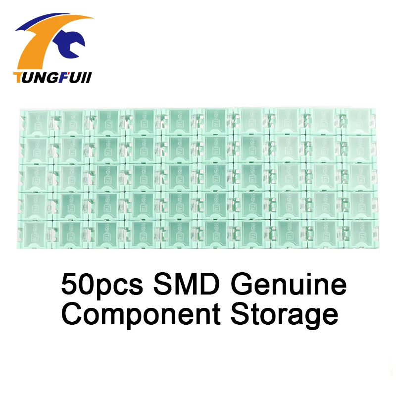 TUNGFULL 50 шт. SMD SMT электронные компоненты мини коробка для хранения Высокое качество