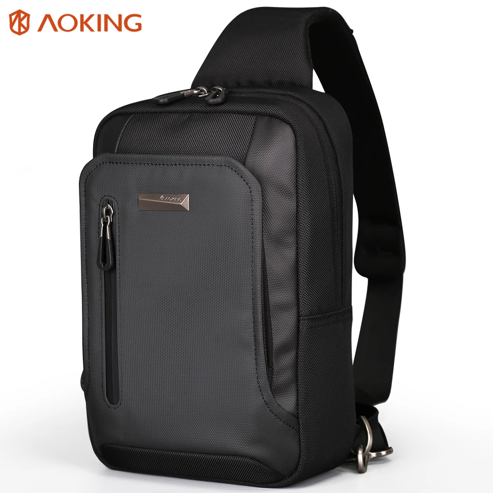 

Aoking New Arrival Fashion Men's Travel Slingbag Messengers Crossbody Bag Male Chest Bag Waterproof Shoulder Bag Leisure Handbag
