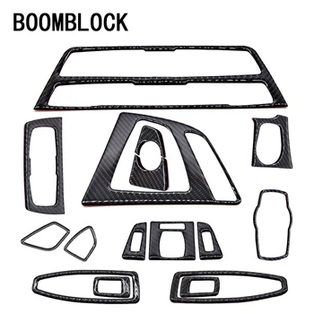 

BOOMBLOCK Car-Styling For BMW F30 F35 3Series GT 320i 325i 328i Interior Decorative Carbon Fiber Stickers On Cars Accessories