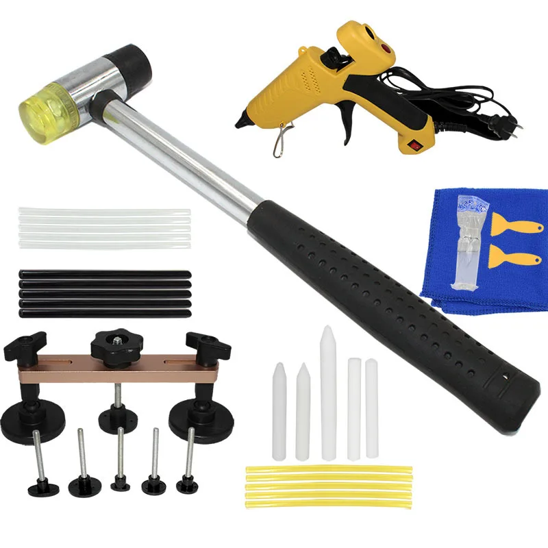 

Car Body Repair Kit Tool Depression Tool Set Dent Restorer Dent Groove Repair Bridge PDR TOOL