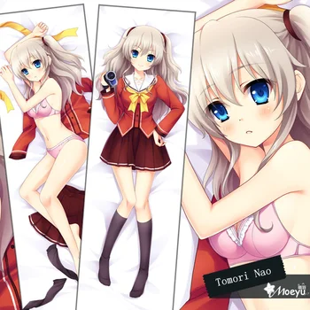 

Japanese Anime Tomori Nao Charlotte Hugging Body Pillow Case Cover Throw Long Adult Otaku Pillowcase 35*55/160*50cm