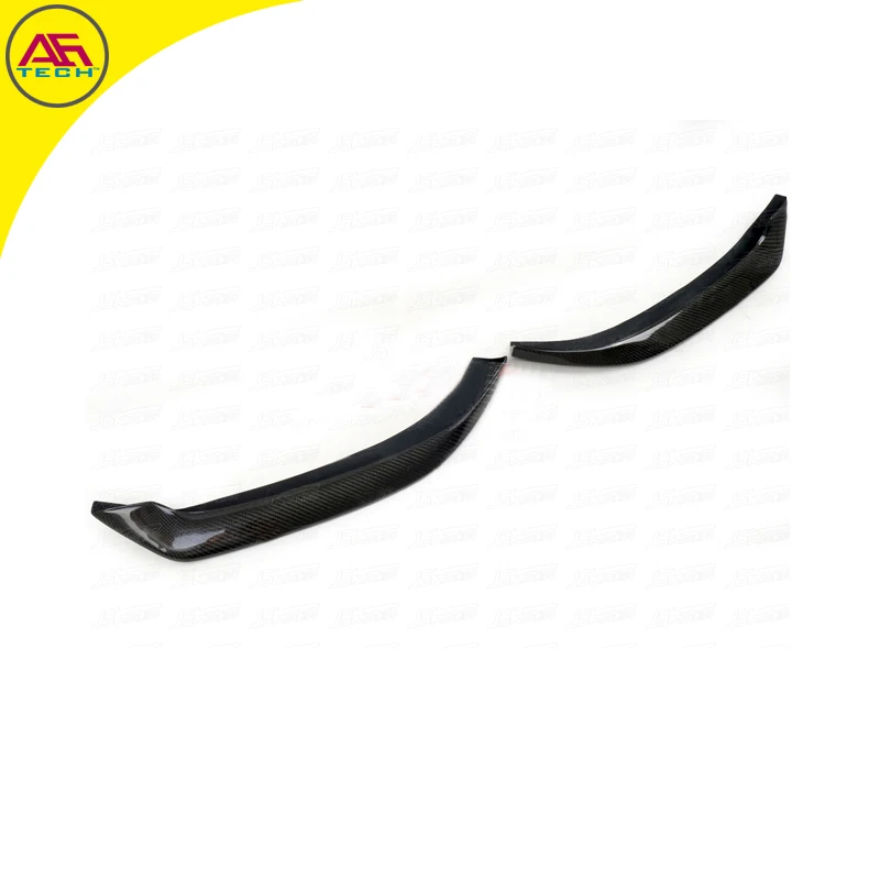 

Carbon fiber AG style A1 front bumper apron lip front spoiler front bumper splitters cover for Audi A1 B8 2011-2013