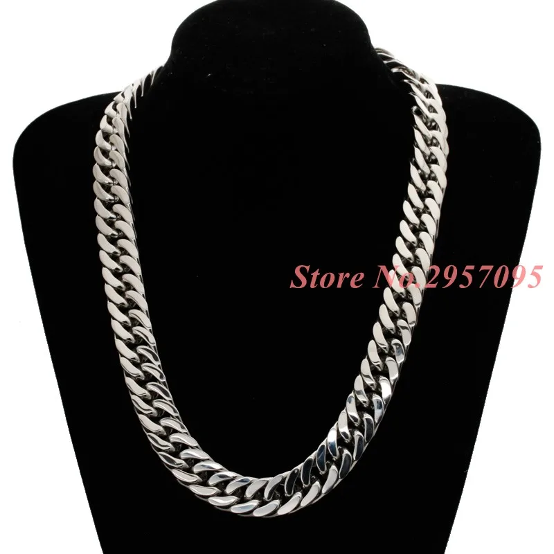 Buy 12mm Double Cuban Chains For Men Hip Hop Jewelry