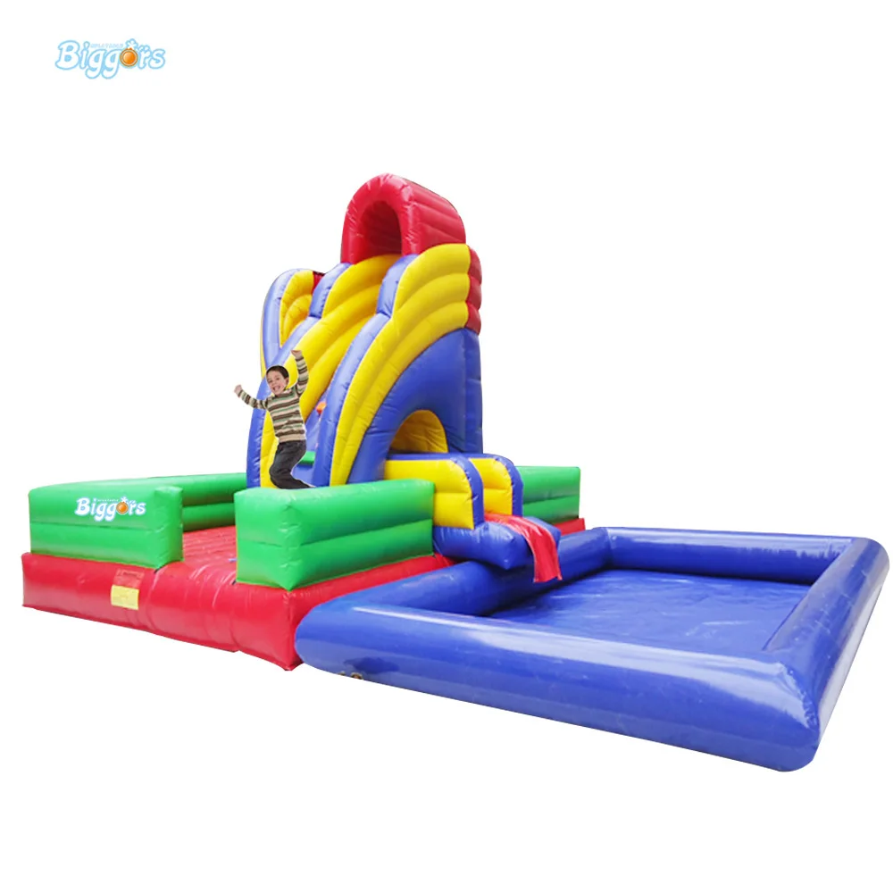 Inflatable Biggors Inflatable Slide With Pool For Kids And Adults For Sale Inflatable Biggors Inflatable Slide With Pool For Kids And Adults For Sale