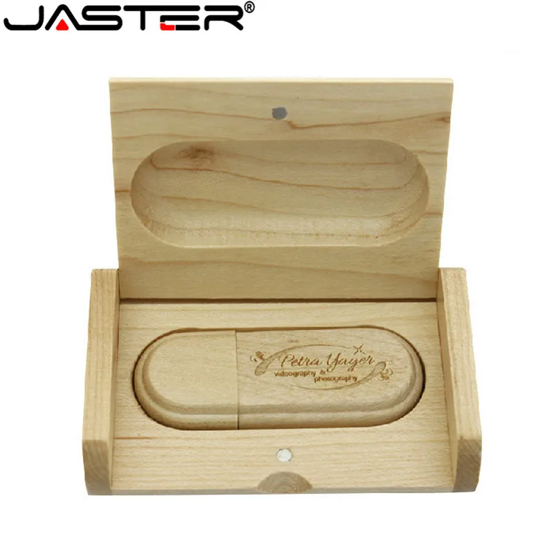 JASTER(более 10 шт. бесплатный логотип) креативный Деревянный usb+ коробка ручка-накопитель 32 Гб 16 Гб 64 Гб usb флеш-накопитель карта памяти свадебный подарок