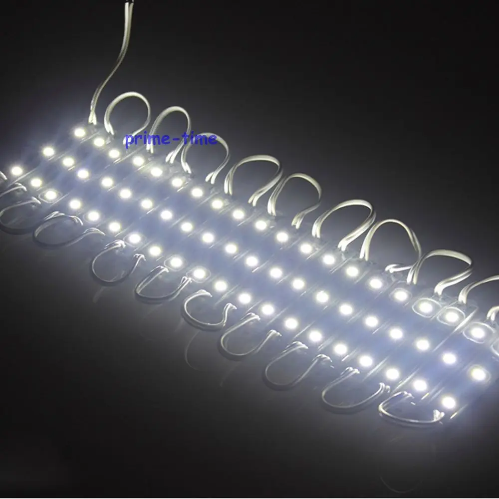20pcs DC12V 5050 3 LED Modules RGB/Green/Red/Blue/White/Warm White IP65 Waterproof For Channel Letter And Advertising