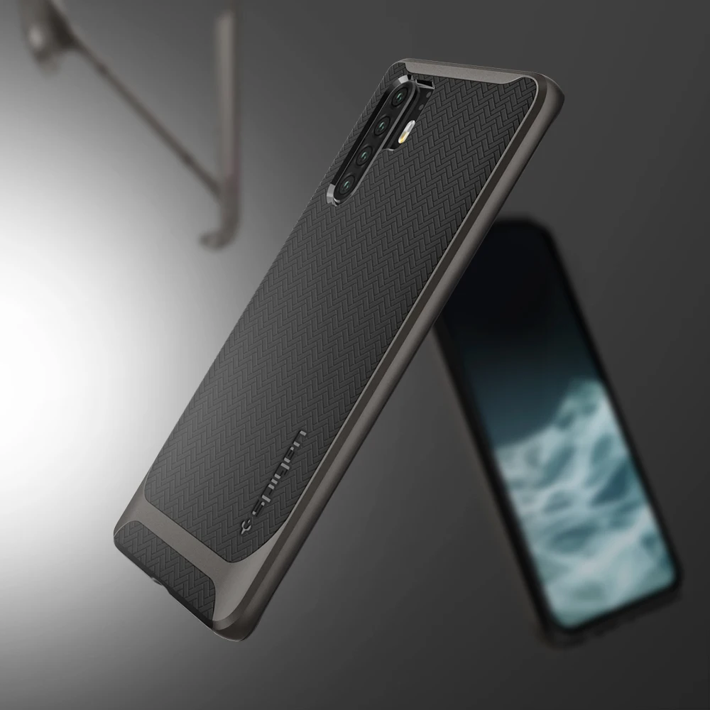 100% Original SPIGEN HUAWEI P30 Pro Case Neo Hybrid Gunmetal L37CS25729