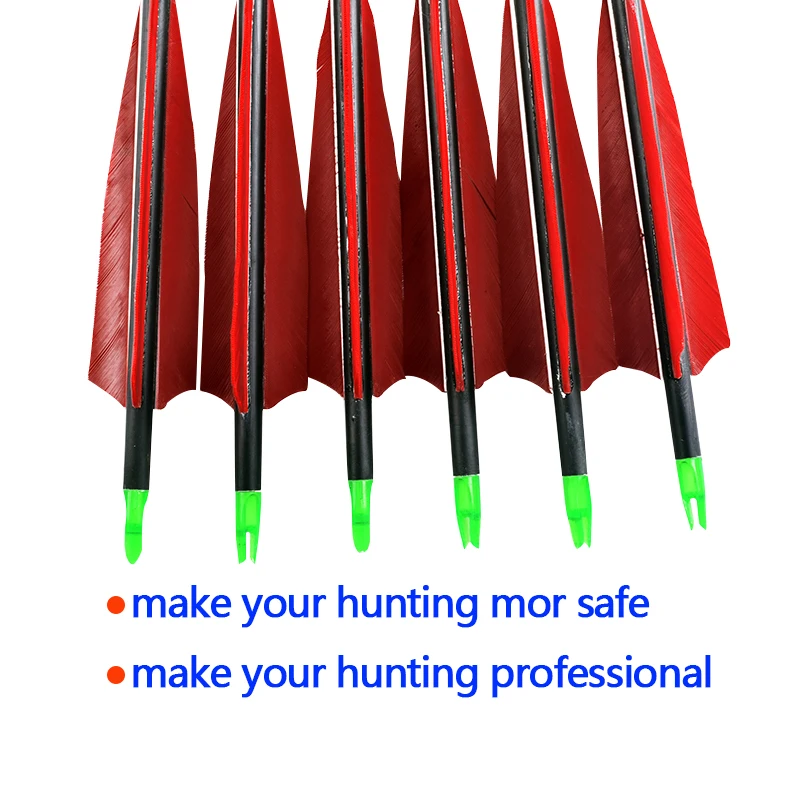 6pcs30inch-chasse-tir-l-arc-tir-l-arc-fl-ches-et-rouge-Turc-plumes-fl-ches (5)