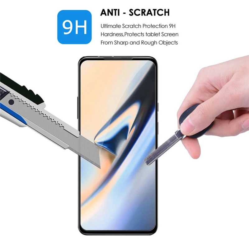 Закаленное стекло 9D для Oneplus 7 Pro ультратонкая защитная пленка на весь экран