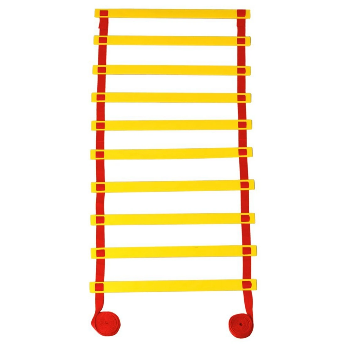 Новинка 10-rung Спорт ловкость лестница для скорости/футбола фитнес ноги тренировочная лестница быстрая подножки ловкость дрели помощь(5 м красный