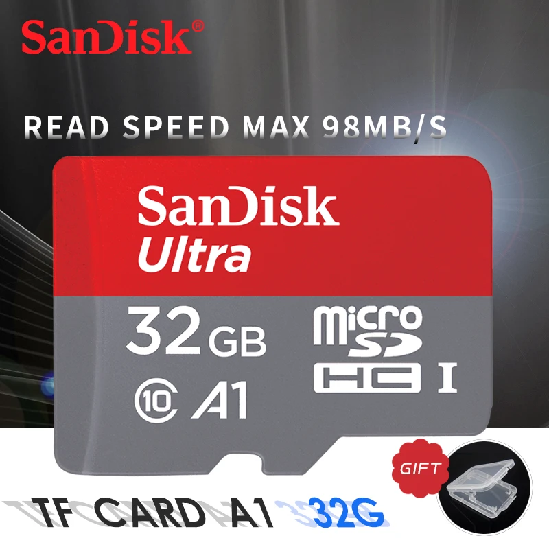 32 г 98 МБ/с. SanDisk Ultra оригинальный SDHC C10 Micro карты памяти картао SD ГБ HC смартфон