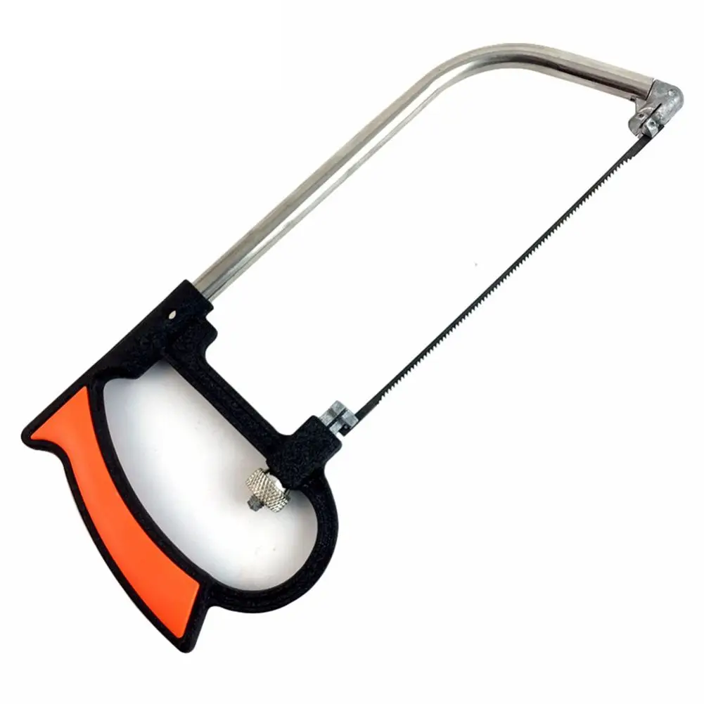 Multi purpose small hacksaw Hacksaw frame with steel saw blade
