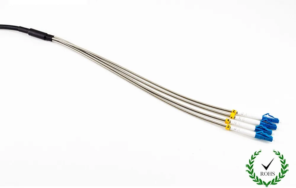 LC UPC FTTA Patchcord SM CPRI открытый 4 ядерный патч кабель G652 LSZH 25m 50m 100m|Оптоволоконное