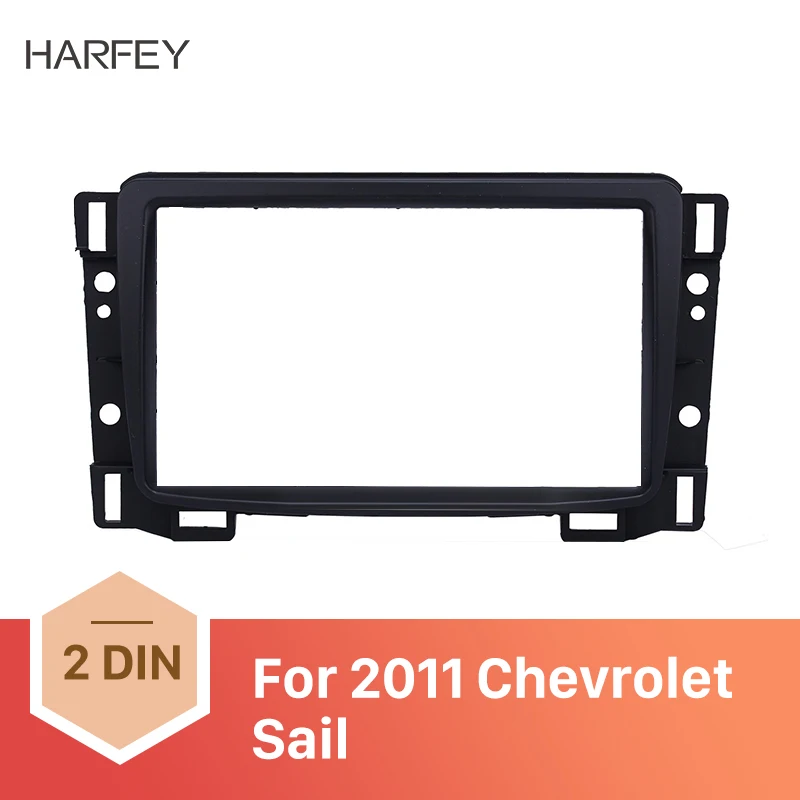 Автомобильный радиоприемник Harfey 2Din Fame для Chevrolet Sail 2010-2015 Fascia DVD ремонта стерео