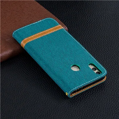Denim Leather Flip Case For Huawei Y5 Y6 Y9 2018 Y5 2017 Enjoy 8Plus Honor 8C 7X 7C 7A Magnet Card Slot Wallet Cover Case Coque (14)