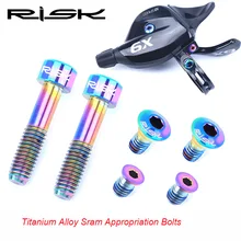 Unidade de parafusos de fixação de alavanca de desviador de risco para sram apropriação bicicleta kits de parafusos fixos para gx/gx eagle/novo x9/x01/x01eagle/xx1