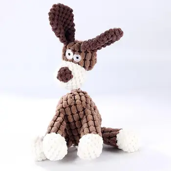 

Dog Toy Cute Cartoon Squeaky Bite-resistant Plush Toy Pet Toy