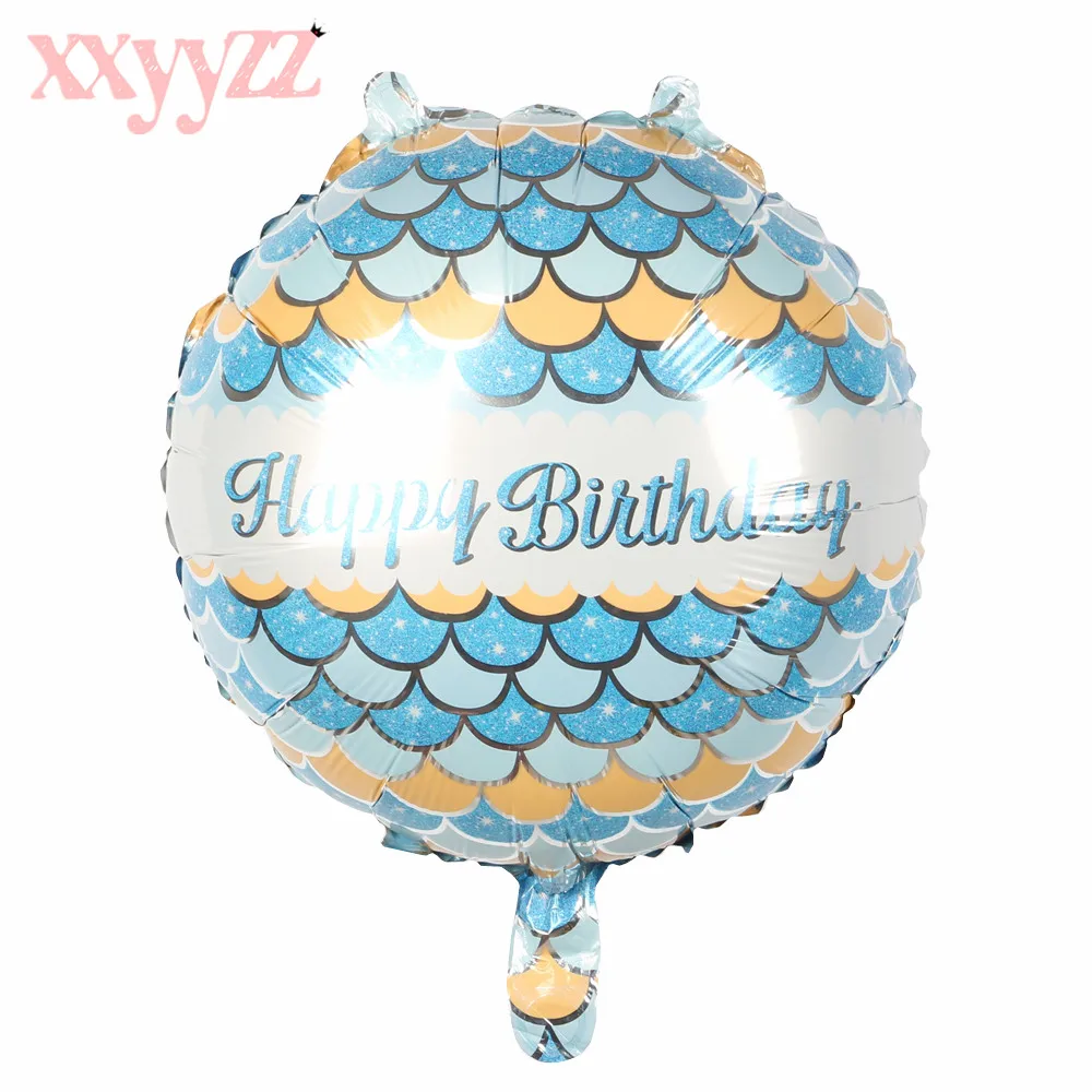 XXYYZZ новые детские игрушки для дня рождения волнистые украшения Круглые