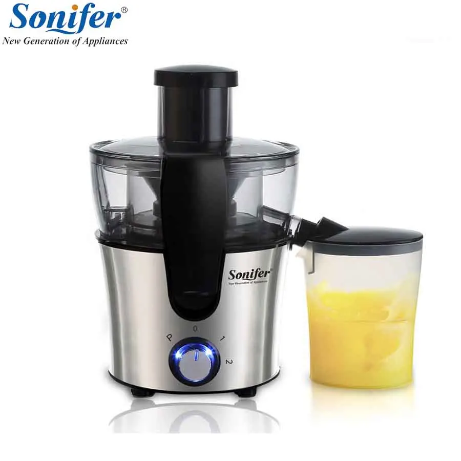2 Speed Stainless steel Juicers Fruit And Vegetable Juice Extractor Removable Fruit Drinking Machine For Home Sonifer