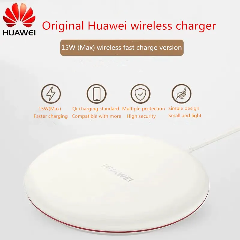 Huawei original 15W беспроводное зарядное устройство P20 Pro Беспроводная быстрая зарядка