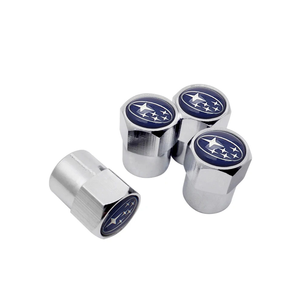 

Car Accessory For Subaru Forester XV Outback Impreza Legacy STI WRX Wheel Tyre Stem Air Cover Dustproof Trunk Tire Valve Caps