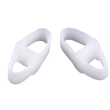 Силиконовый гелевый Шипованный разделитель большого пальца ноги, накладной расширитель, защитный корректор, корректор Hallux стопа с вальгусной деформацией, облегчение боли, 3 пары = 6 шт