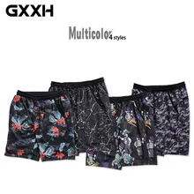 GXXH Лето Плюс Размер 6XL 5XL мужские повседневные шорты оверсайз свободные эластичные талии дышащие мешковатые мужские трендовые шорты большой высокий человек