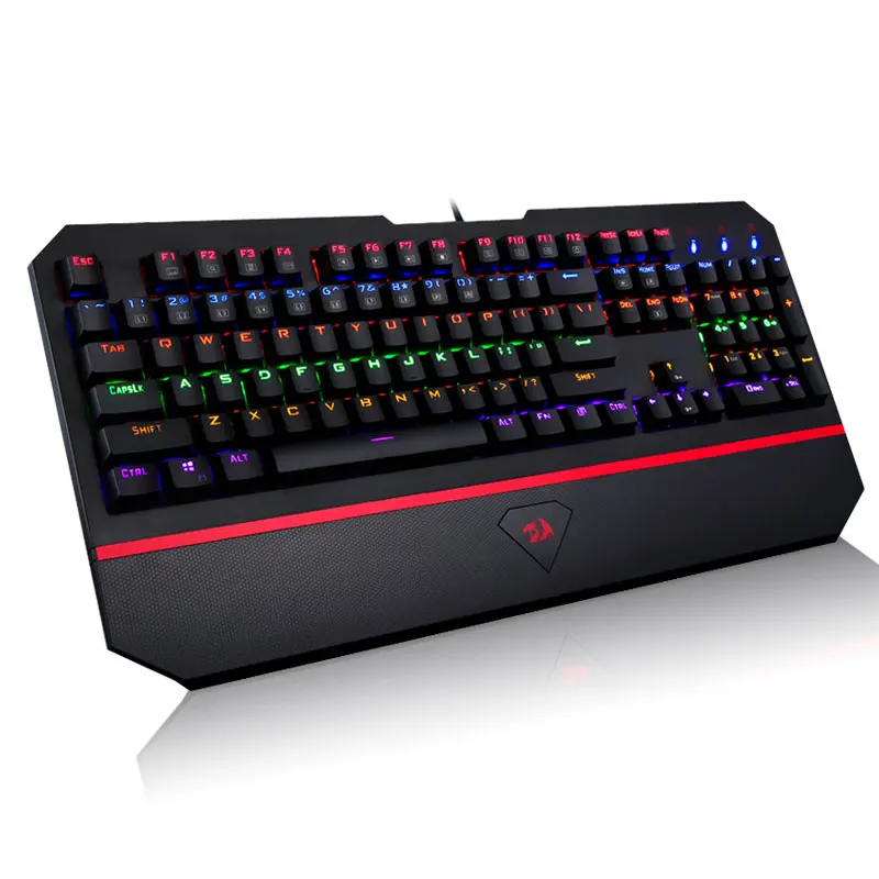 Механическая игровая клавиатура Redragon K558 Радужная светодиодный с подсветкой