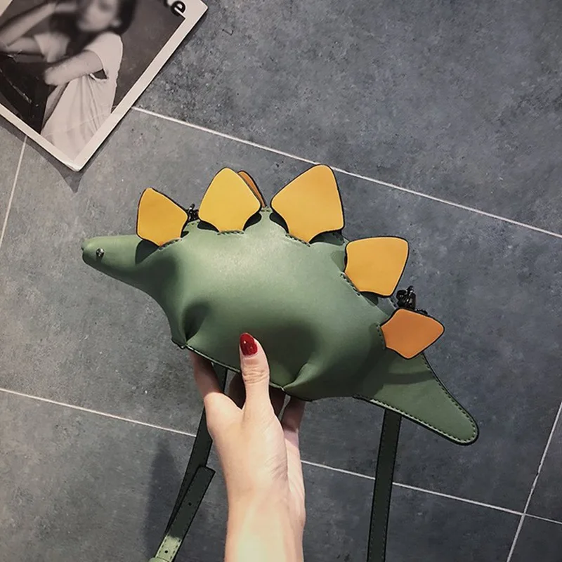 

Female Shoulder Bag Fashion Cartoon Girls Women Casual Creative Dinosaur Animal Crossbody Bags Color Cute Animals W2