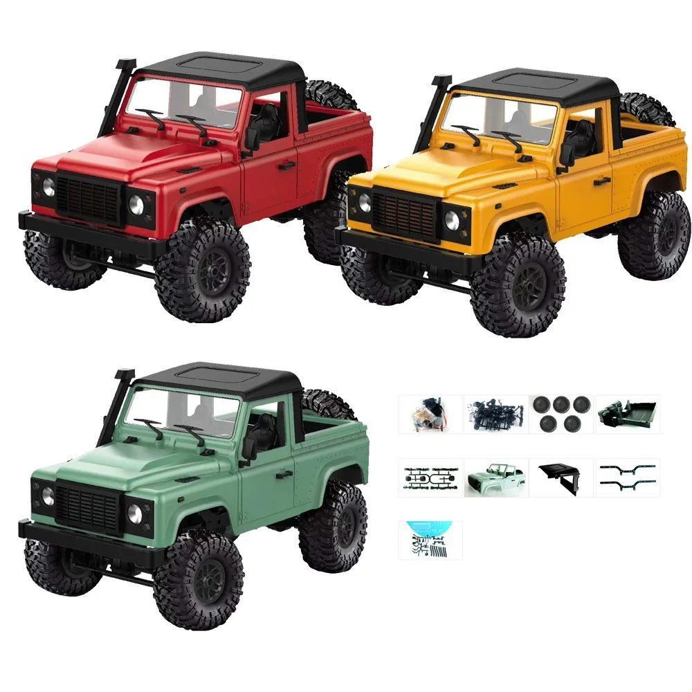

1:12 Unassembled Car WPL DIY Refit Model Truck 2.4G RC Car Truck Climbing Vehicle Kit Kids Auto Puzzle Toy