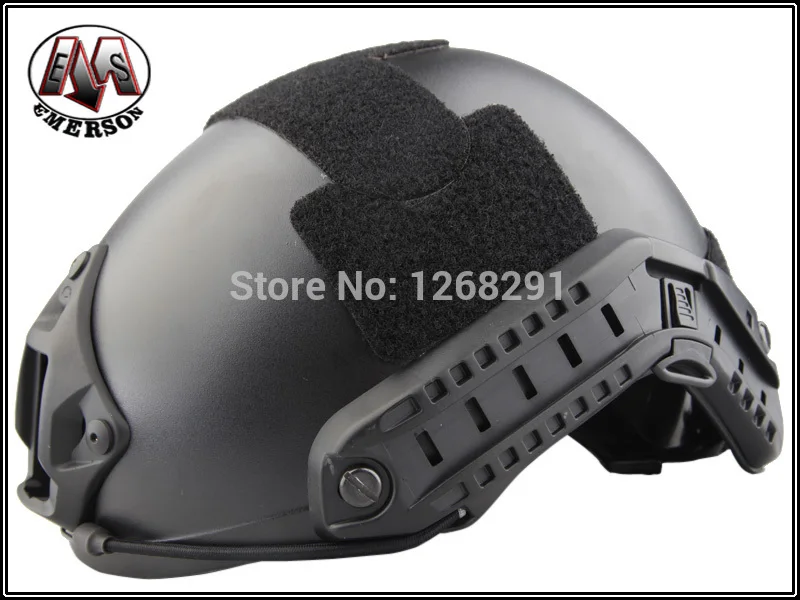 Mich 2000 Helmet with NVG Mount ARC Rail (BLACK) -Free Shipping | Спорт и развлечения