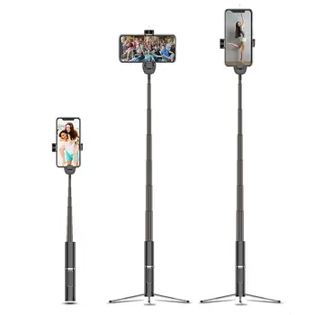 

EastVita H1 Multi-Function Selfie Stick Remote Control Tripod Self-Timer Telescopic Stick for Android Apple Smart Phones r20