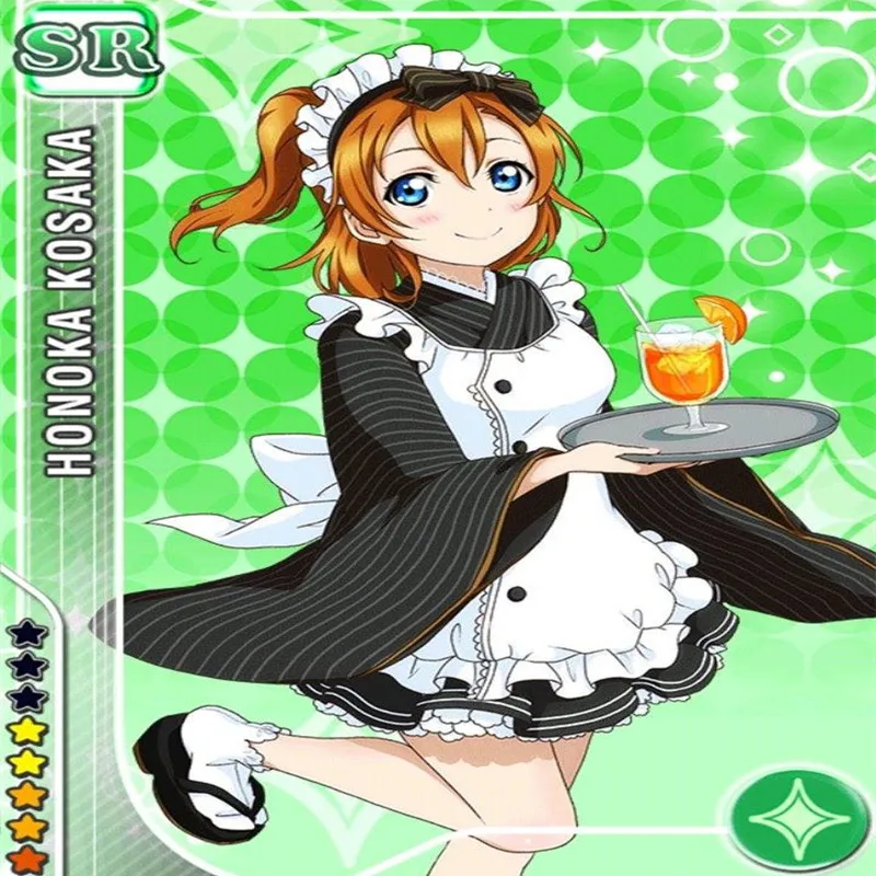Горячая продажа Аниме Любовь Live Kousaka Honoka японская Горничная Косплей костюмы на
