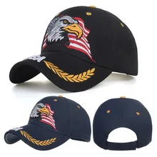 Кепки для бега для женщин Ман Красочные Орел флаг вышитые бейсбол кепки Регулируемая теннисная пеший Туризм дорожные кепки#1m06