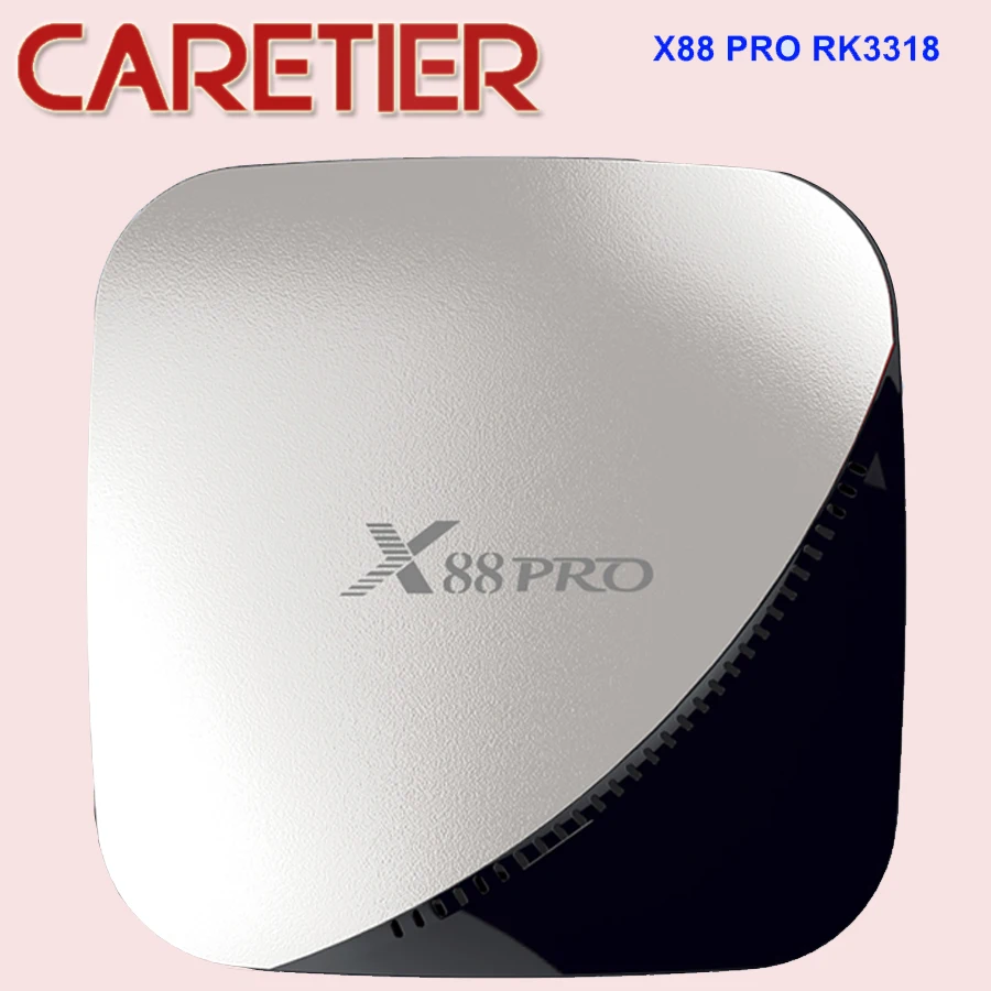 X88 pro Android 9 0 ТВ коробка 4 ГБ 64 с двумя камерами процессор Rockchip RK3318 Core 2 г и 5G Wi Fi
