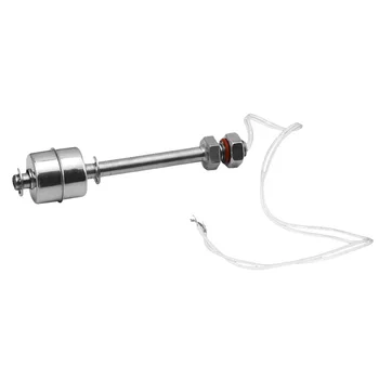 

Stainless Steel 10cm 50W Water Level Sensor Liquid Ball Float Switch Tank Pool L22