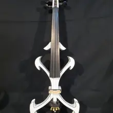 SONG Brand Top art Crazy-2 Белый цвет 4/4 электрическая скрипка