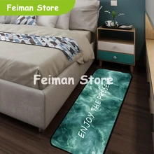 Скандинавские абстрактные прикроватные коврики для спальни Гостиная кофейный Ковер Напольный коврик нескользящий Детский ковер мягкий детский ползающий