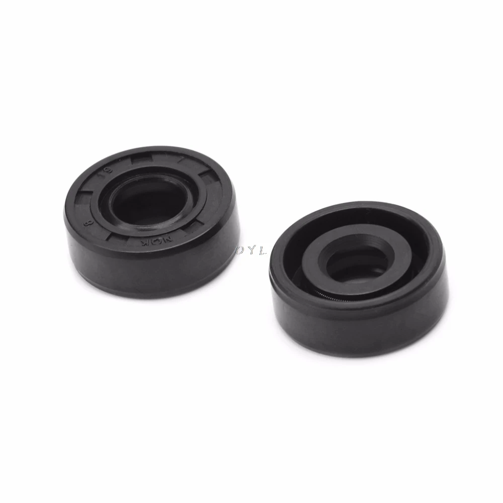 2pcs/set 8x19x7mm Wearable Breadmaker Sorbet Machine Blender Repair Parts Oil Seal Ring