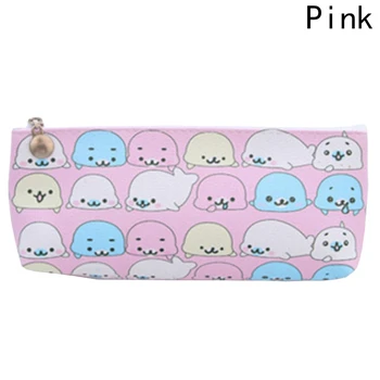 

Pen Purse Bags Makeup Case Toiletry Pouch Makeup Cosmetic Bag Cute Zipper Pen Pencil Case