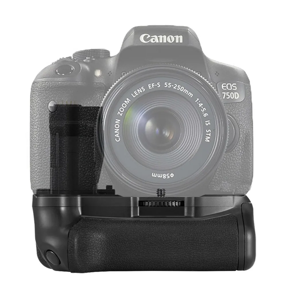 Capsaver Вертикальная Батарейная ручка для Canon EOS 750D 760D T6i T6s X8i 8000D камера Замена BG-E18 держатель батареи работа с LP-E17