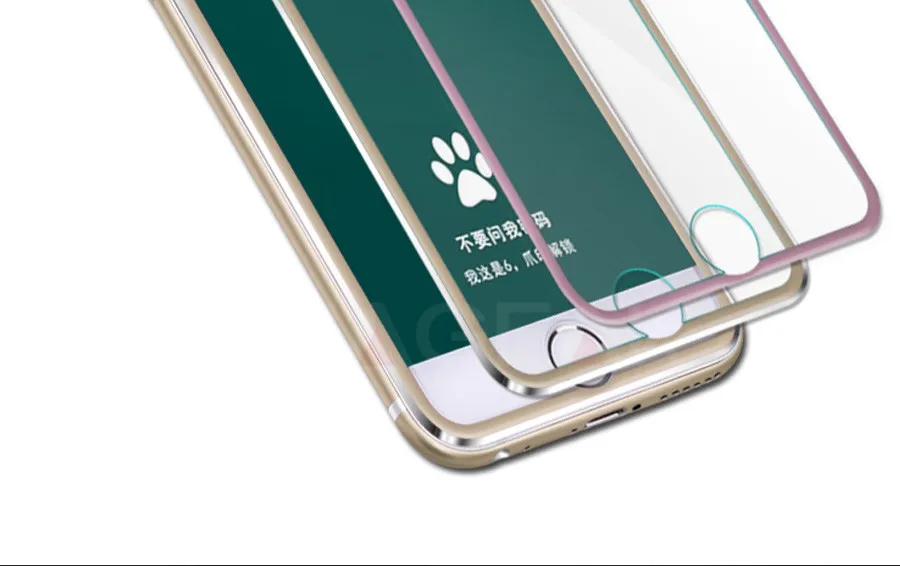 Для iphone 6 6s Plus x стекло 3D полное покрытие закаленное стекло на iphone 7 8 Plus 5 5S se Защитная пленка для экрана