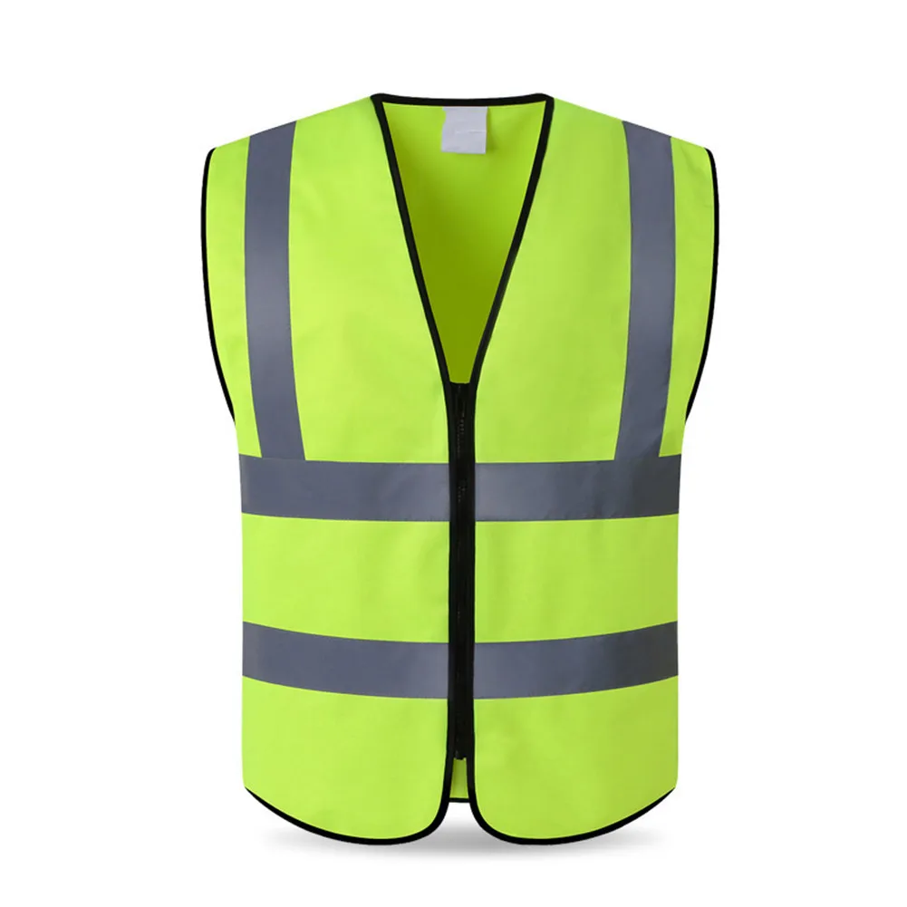 Уличная Ночная езда бегущая Hi-Vis безрукавка Светоотражающая куртка жилет безопасности жилет для велоспорта