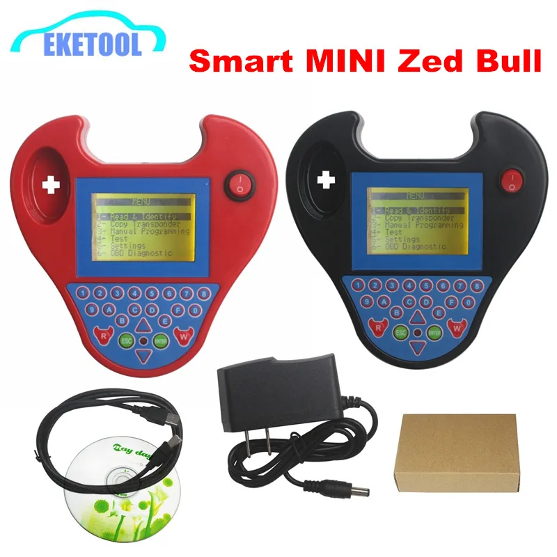 Новые Смарт Zed Bull MINI Авто программатор ключа зажигания Zedbull транспондер