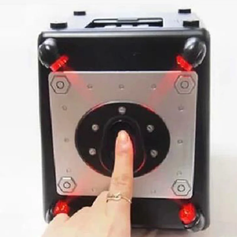 

Portable Safety Box Mini Piggy Bank and Security Money Jewelry Storage Collection Home Office Security Storage Box DHZ031