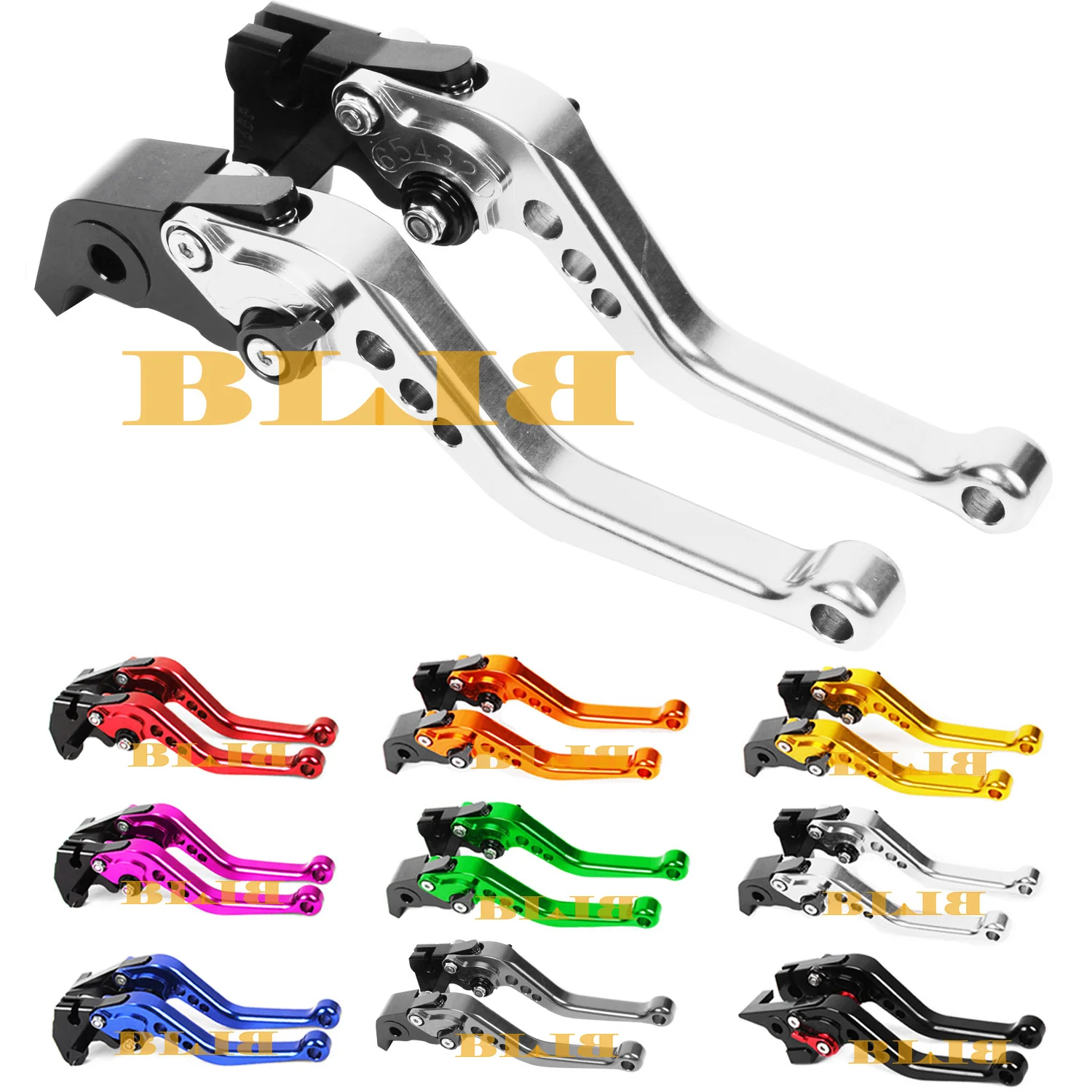 

Hot Sale Short Brake Clutch Levers For Honda MAGNA VF 750C 2002 High-quality CNC Aluminum Silver Color