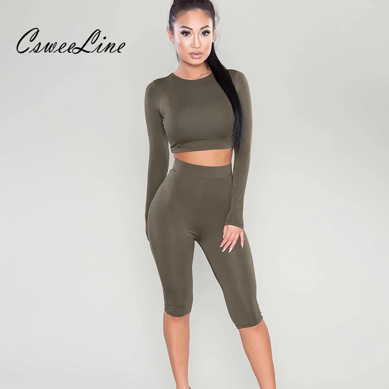 2 piece high waist outfit