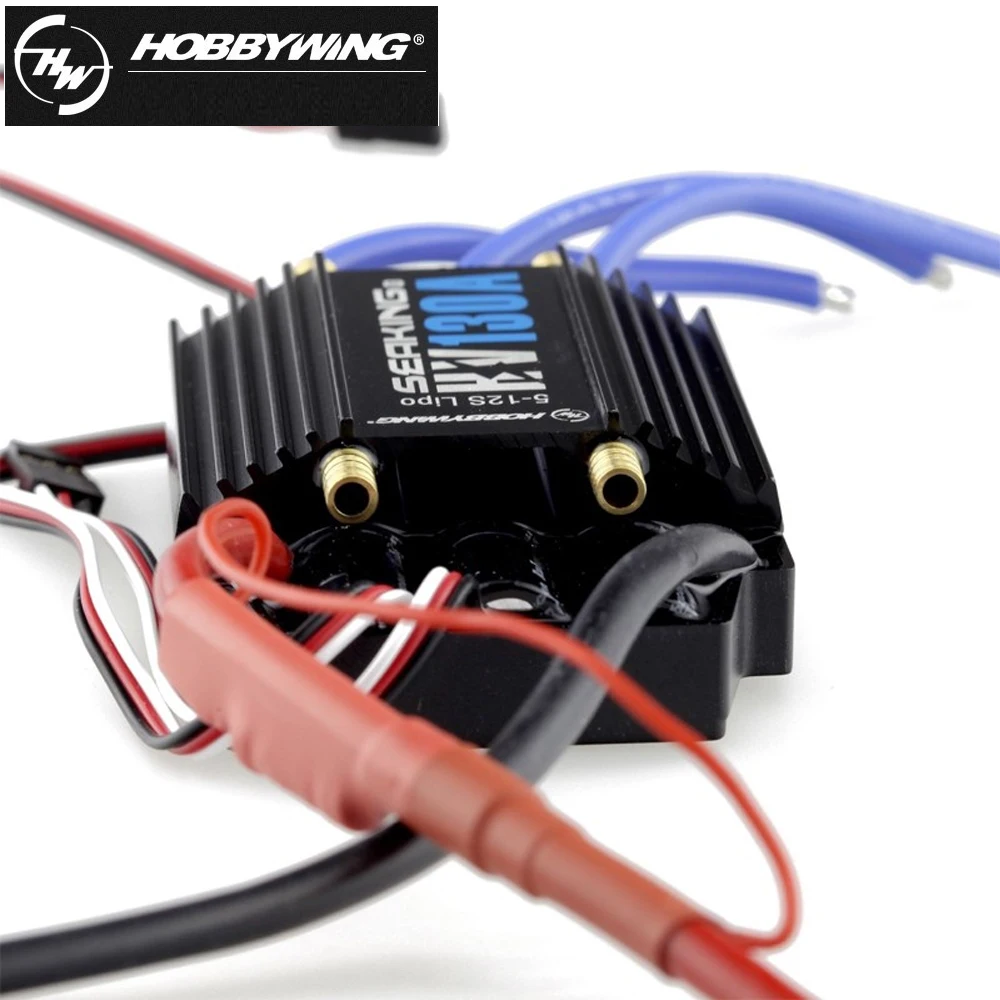 1 قطع جديد hobbywing SeaKing-V3-130A bl موتور esc hv 6 فولت/5a bec ل rc r/c سباق قارب